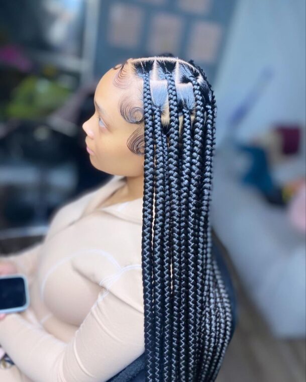 How Many Braids Do You Need for Knotless Braids?
