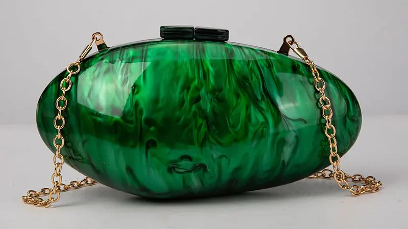 Pearl Acrylic Evening Bags