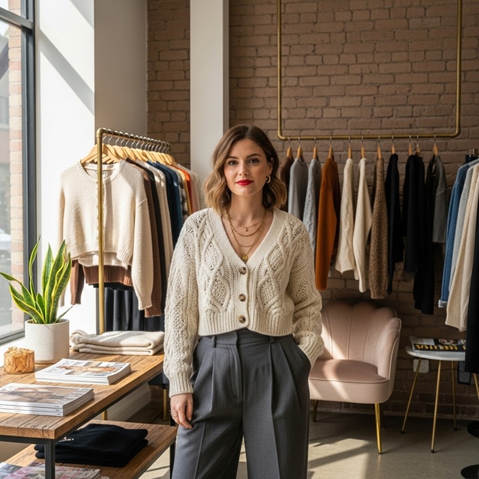 Cropped Cardigans