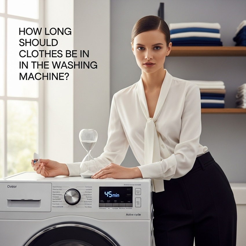 How Long Should Clothes Be In The Washing Machine