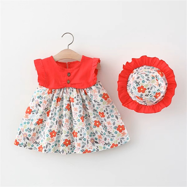 2 Piece Baby Girl Beach Outfit