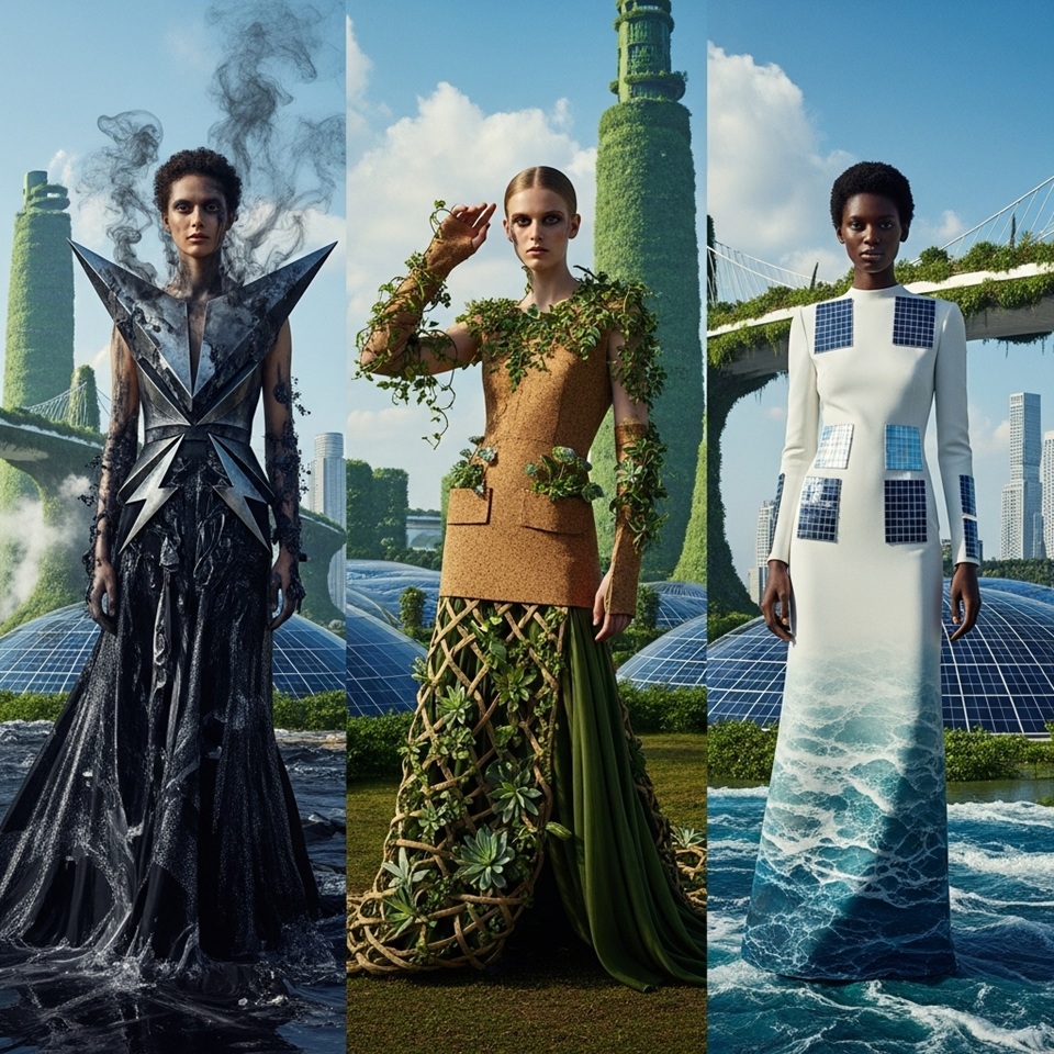 Eco-Fashion and Climate Transformation: From Pollution and Racism to Unity, Love, and Sustainable Style