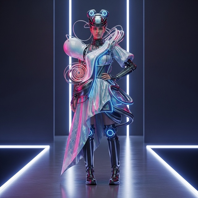 Futuristic Fashion Tech Showcase