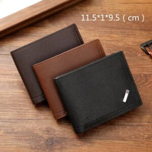 Mens Frosted Leather Wallet