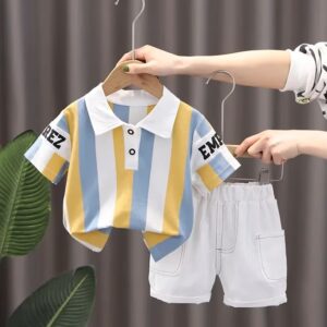 Summer Cotton Outfit for Boys