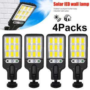 Powerful Solar LED Outdoor Wall Lamp