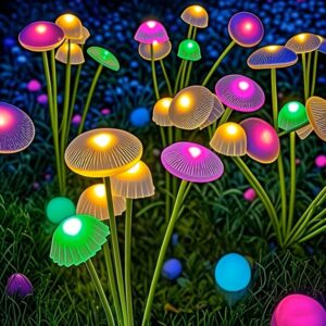 Solar Mushroom Lights